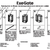 Руководство по сборке телекоммуникационного настенного шкафа ExeGate