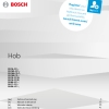Инструкция по эксплуатации для варочной панели Bosch PKN645FP2E