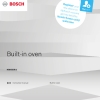 Инструкция по эксплуатации для духового шкафа Bosch HBA533BW1