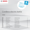 Инструкция по эксплуатации для электрочайника Bosch TWK 7090B