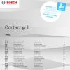 Инструкция по эксплуатации для грилей Bosch TFB3302V
