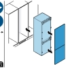 Инструкция по установке для холодильника Bosch KIV 86 NFF0