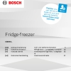 Инструкция по эксплуатации для холодильника Bosch KBN96VFE0