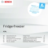 Инструкция по эксплуатации для холодильника Bosch KGN36NW306