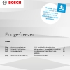 Инструкция по эксплуатации для холодильника Bosch KIN96SFD0