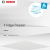 Инструкция по эксплуатации для холодильника Bosch KUR21VFE0