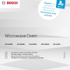 Инструкция по эксплуатации 1 для микроволновой печи Bosch BFL524MB0