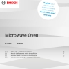 Инструкция по эксплуатации 2 для микроволновой печи Bosch BFL9221B1