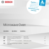 Инструкция по эксплуатации для микроволновой печи Bosch BEL454MB1F