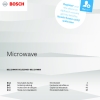 Инструкция по эксплуатации для микроволновой печи Bosch BEL524MS0