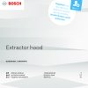 Инструкция по эксплуатации для кухонной вытяжки Bosch DLN53AA70